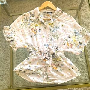 Cute ZARA work/summer blouse